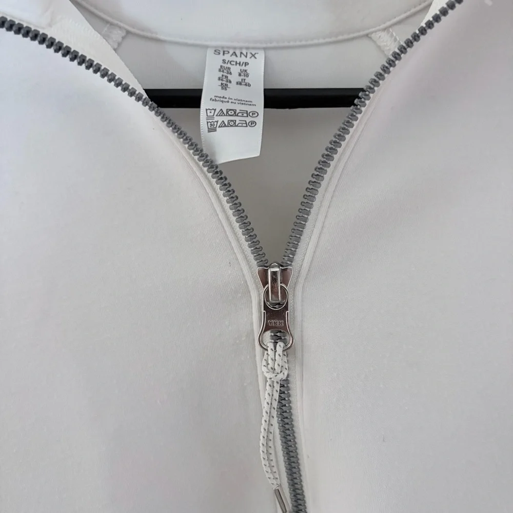 Spanx Air Essentials Half Zip Sweatshirt Small - Picture 4 of 7